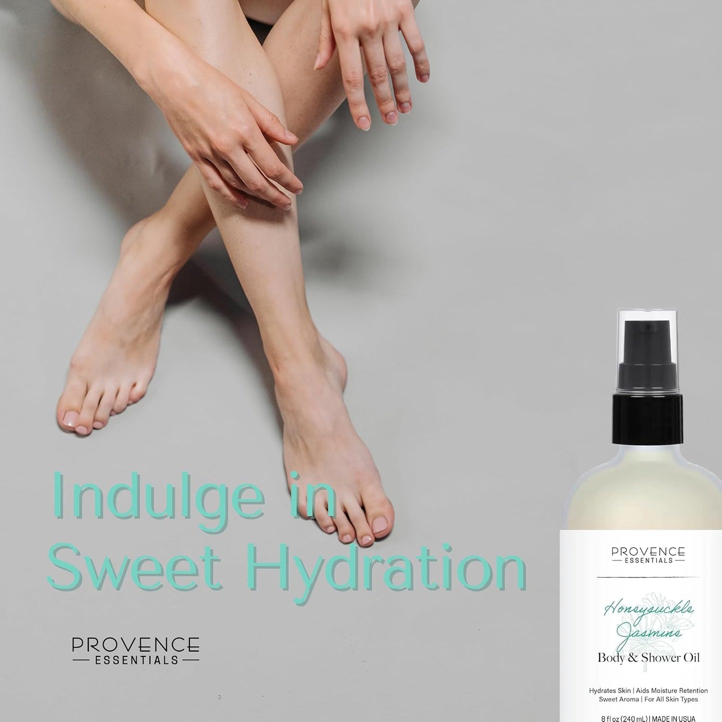 Honeysuckle and Jasmine Body and Bath Oil - 8 fl. oz