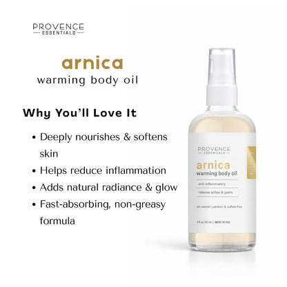 Arnica Warming Body Oil - 4 fl. oz