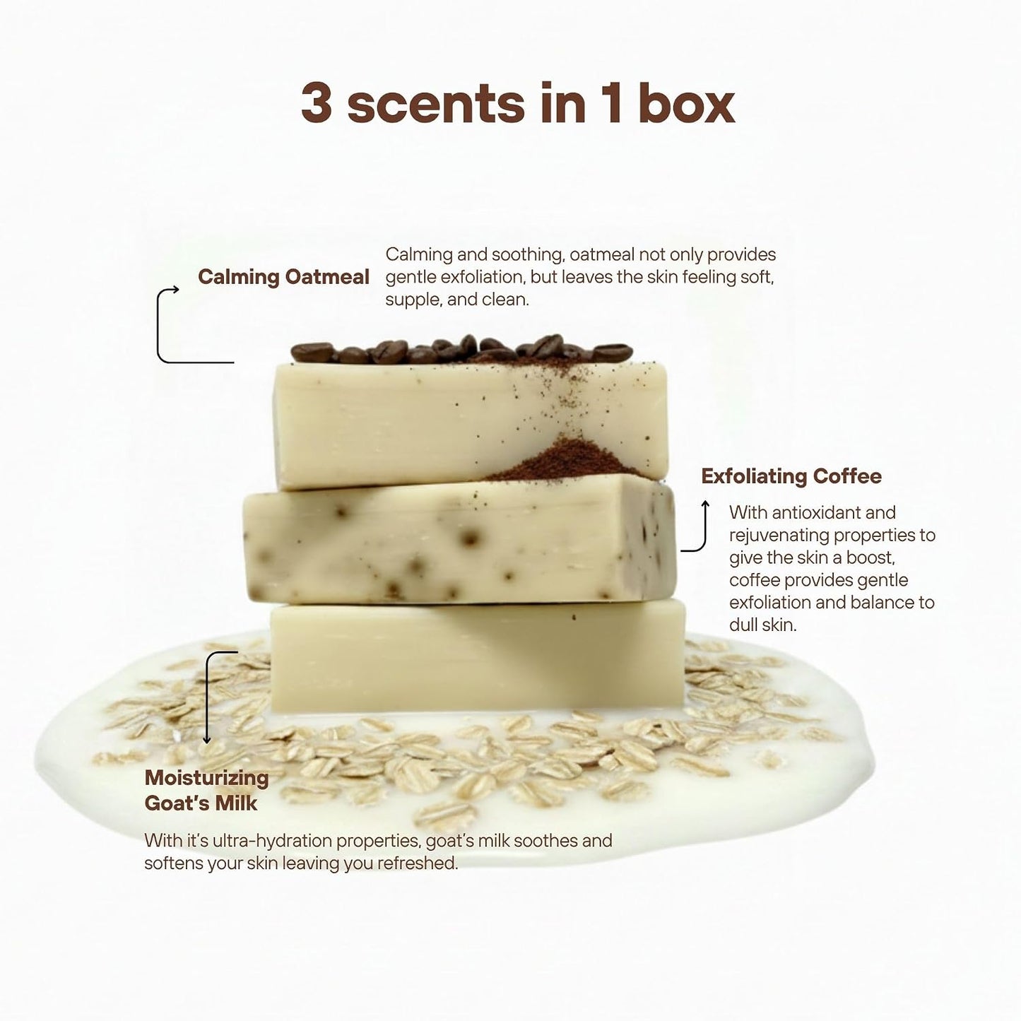 Goat's Milk Soap Trio