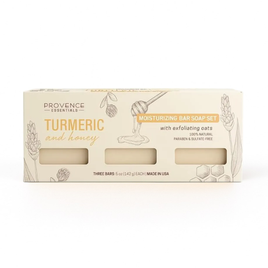 Turmeric and Honey Moisturizing Bar Soap Set
