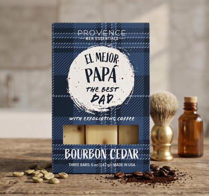 Bourbon Cedar Bar Soap Set