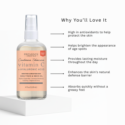 Cashmere Skincare Vitamin C + Hyaluronic Acid