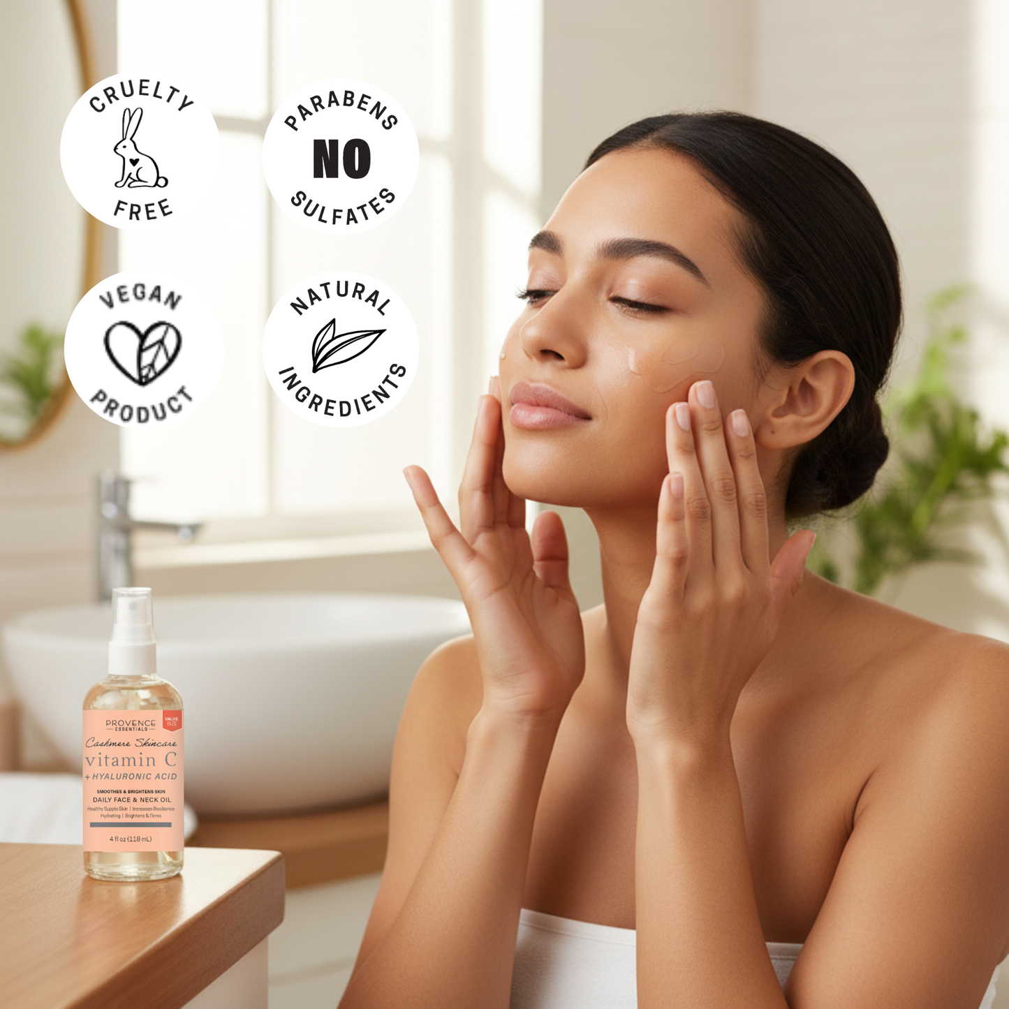Cashmere Skincare Vitamin C + Hyaluronic Acid