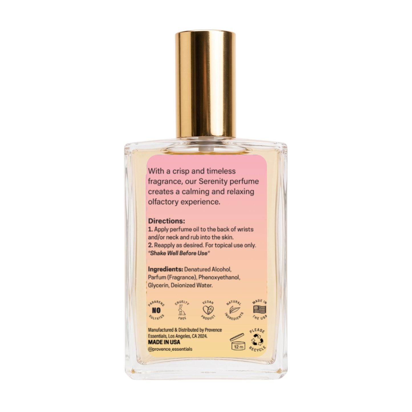 Serenity Eau De Toilette - 3.75 fl. oz