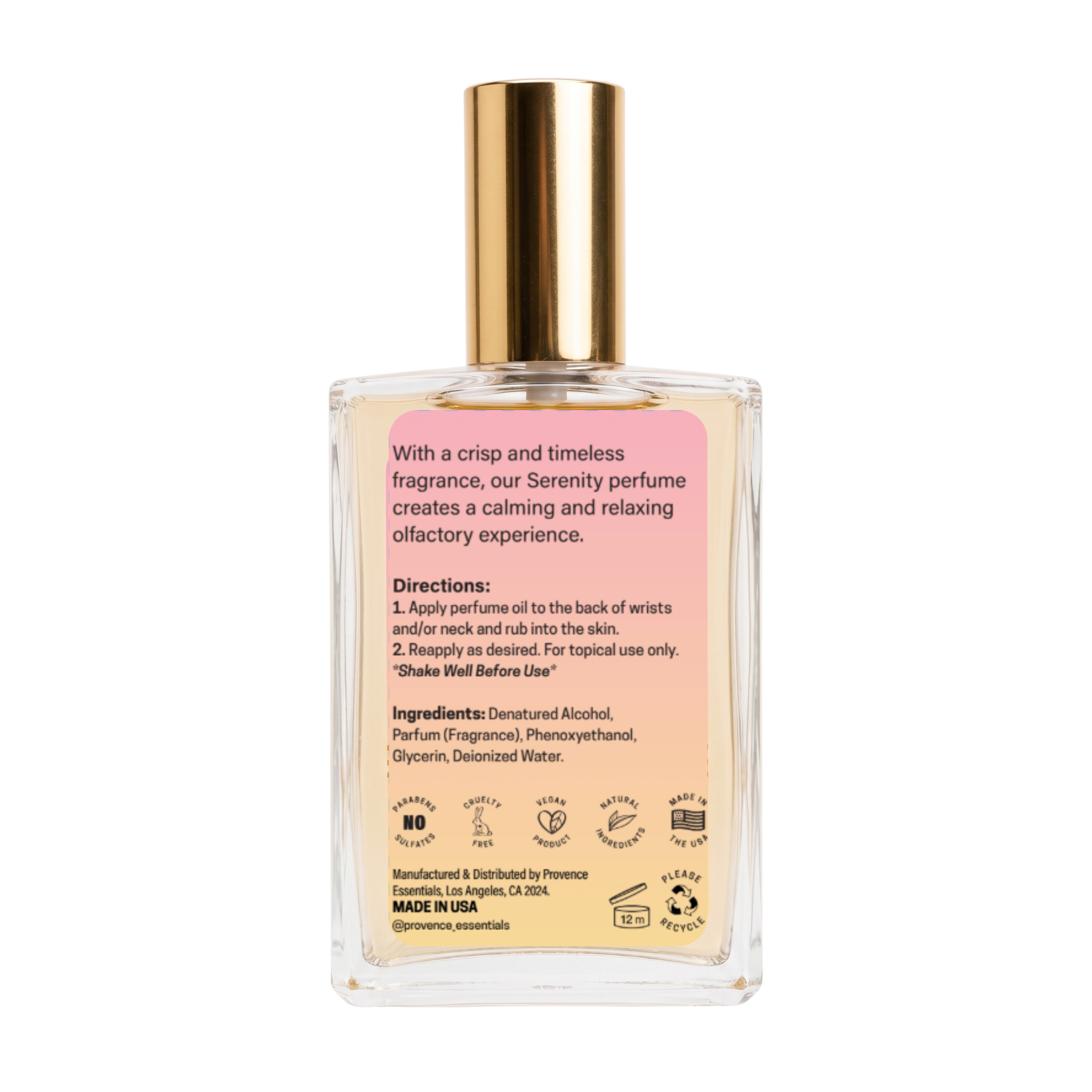 Serenity Eau De Toilette - 3.75 fl. oz