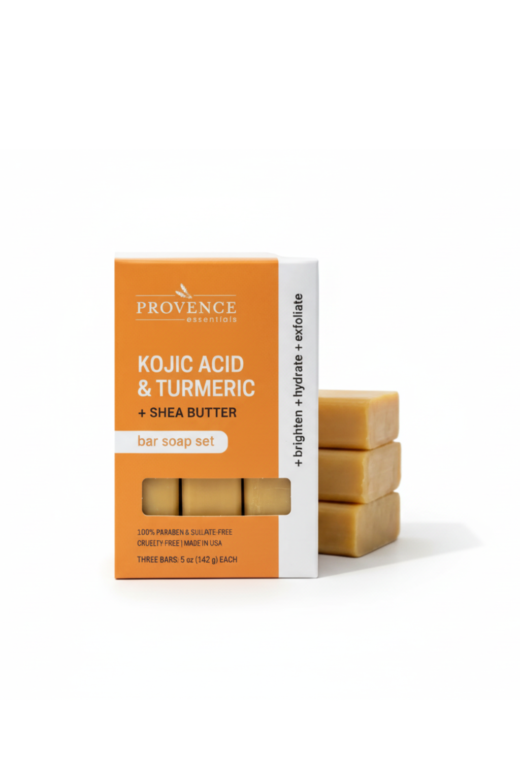 Kojic Acid & Turmeric with Shea Butter Bar Soap Set