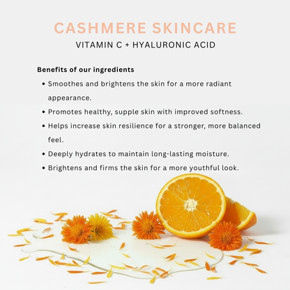 Cashmere Skincare Vitamin C + Hyaluronic Acid